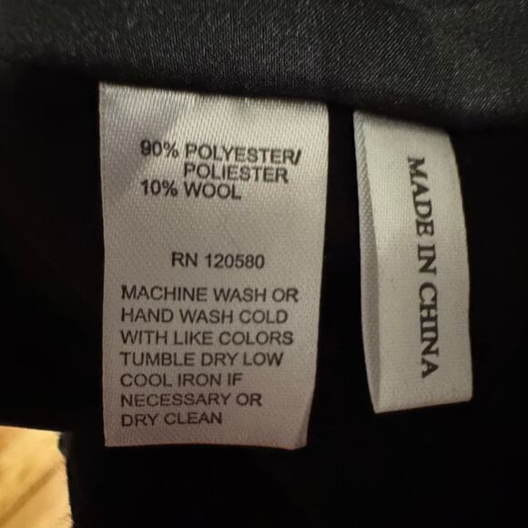 Amanda + Chelsea Colorblock Mini Skirt Tan Gray Charcoal Women Size XL NWT - Picture 7 of 8